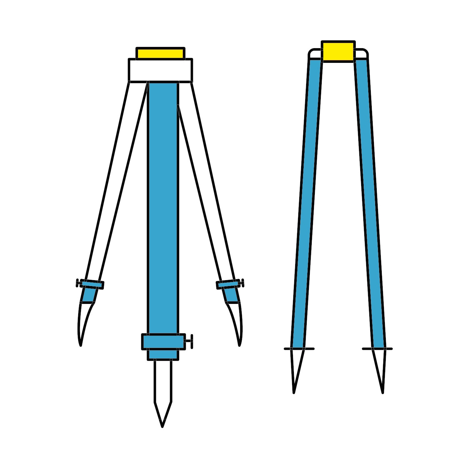 Bipods and Tripods